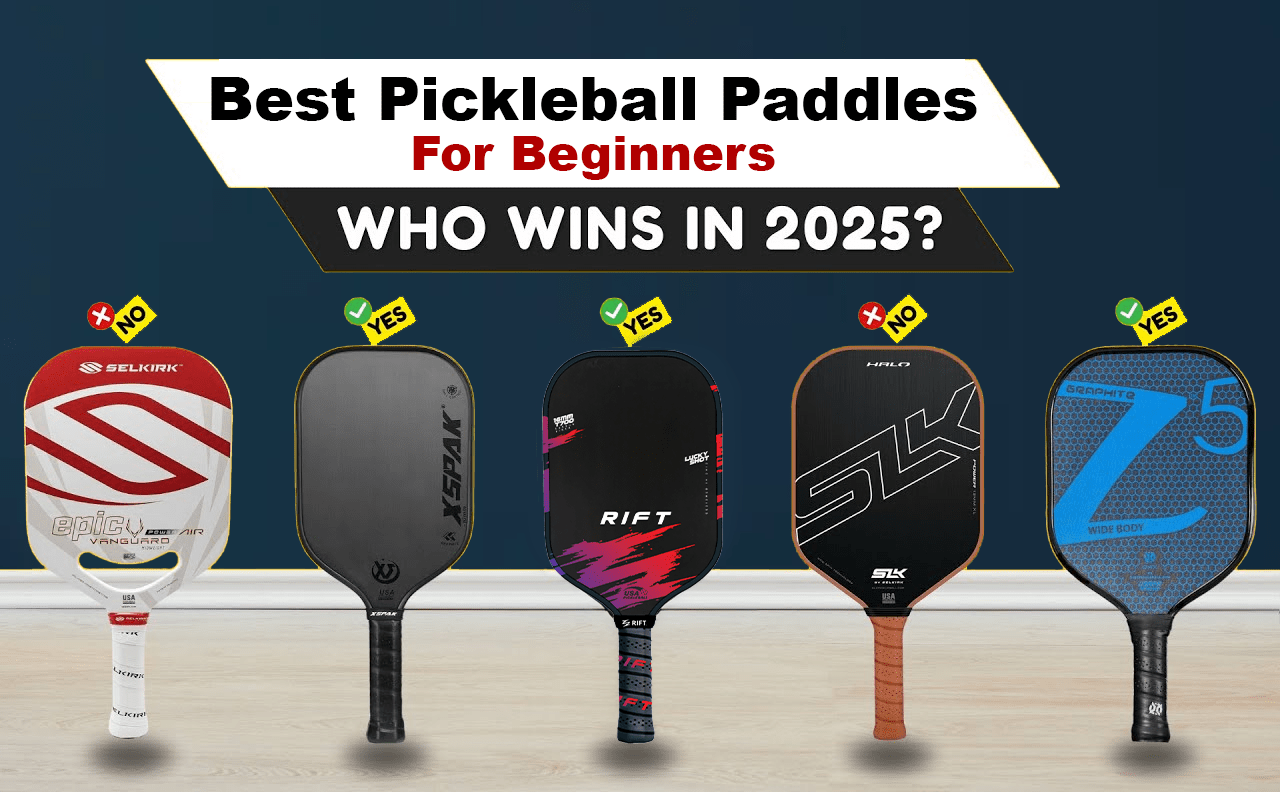 Best Pickleball Paddles for Beginners: 2025 Buyer’s Guide - Rift Pickleball