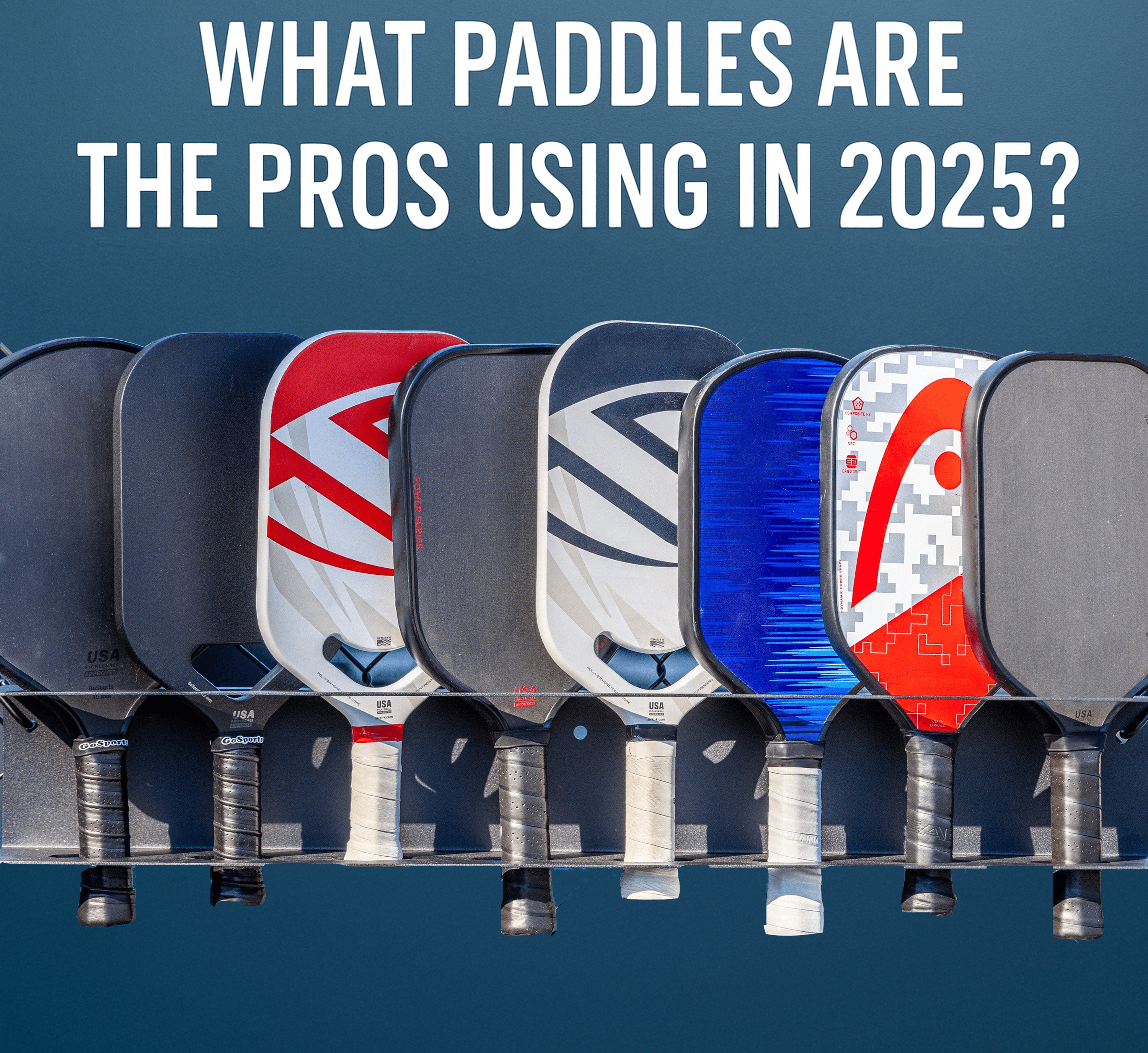 What Paddles Do the Pros Use? (And Should You?) - Rift Pickleball