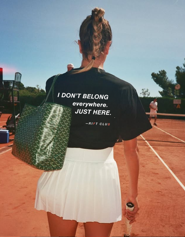 “I Don’t Belong Everywhere. Just Here.” – Premium RIFT Tee
