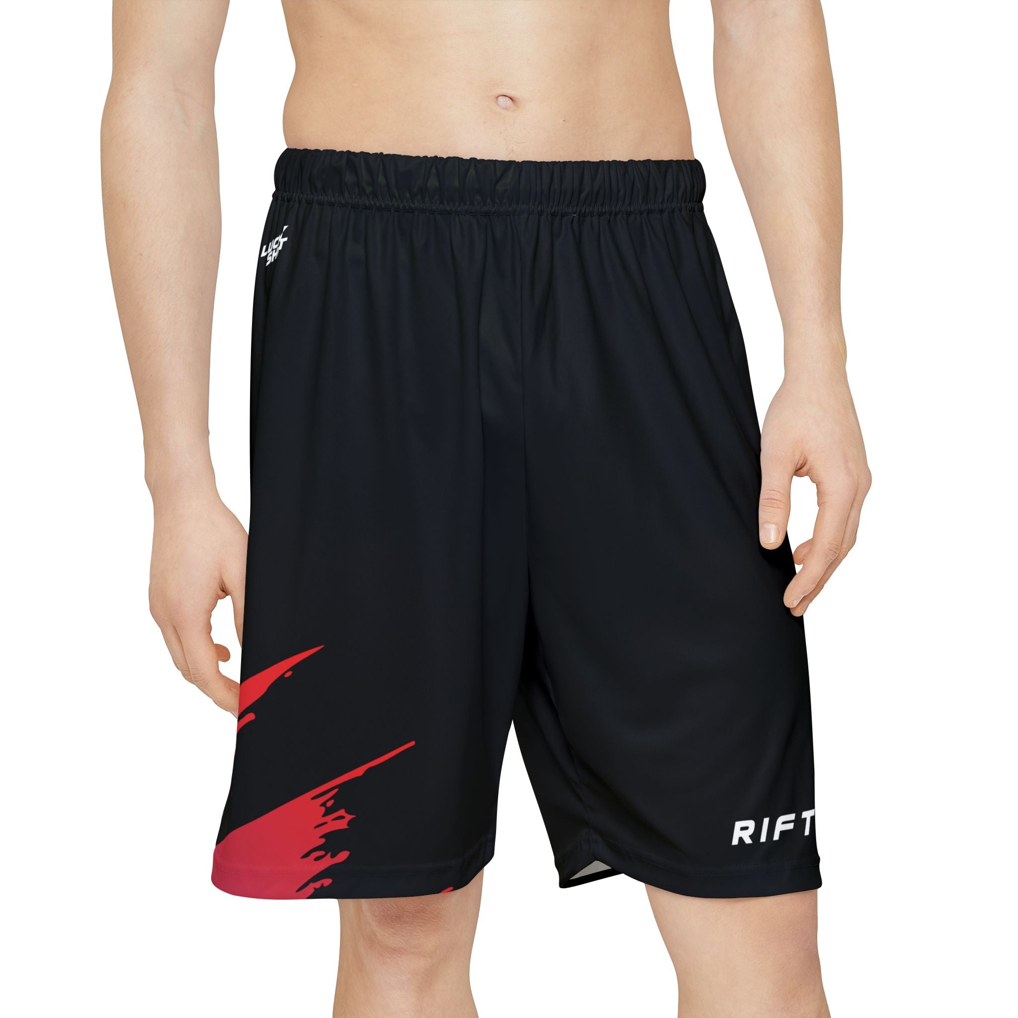 RIFT CLUB "Blackout Slash" Performance Shorts - Rift Pickleball