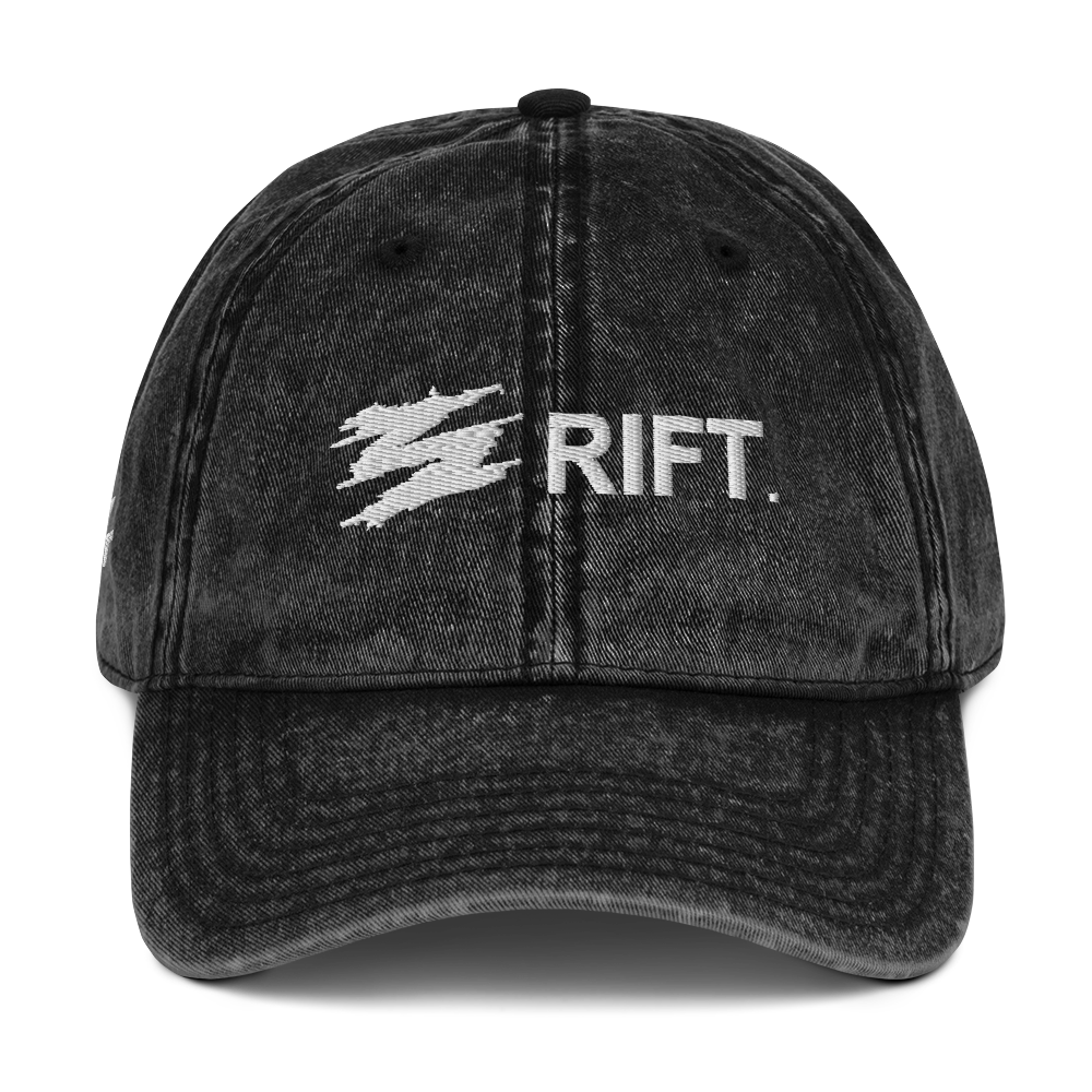 Rift Club Vintage Dad Hat – "Lucky Shot" Edition