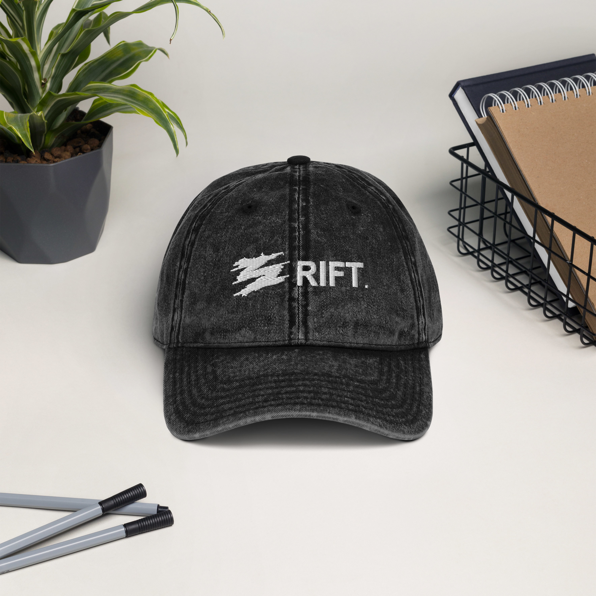 Rift Club Vintage Dad Hat – "Lucky Shot" Edition